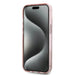 Karl Lagerfeld IML Choupette Head & Monogram case for iPhone 15 / 14 / 13 - pink - Cell phone cases