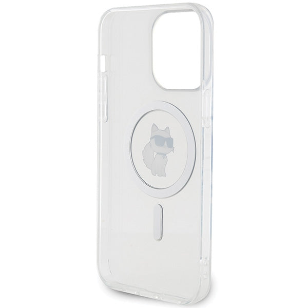Karl Lagerfeld IML Choupette MagSafe case for iPhone 15 Pro Max - transparent - Cell phone cases and covers<<<HurtelXML
