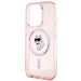 Karl Lagerfeld IML Choupette MagSafe case for iPhone 15 Pro Max - pink - Cell phone cases and covers<<<HurtelXML