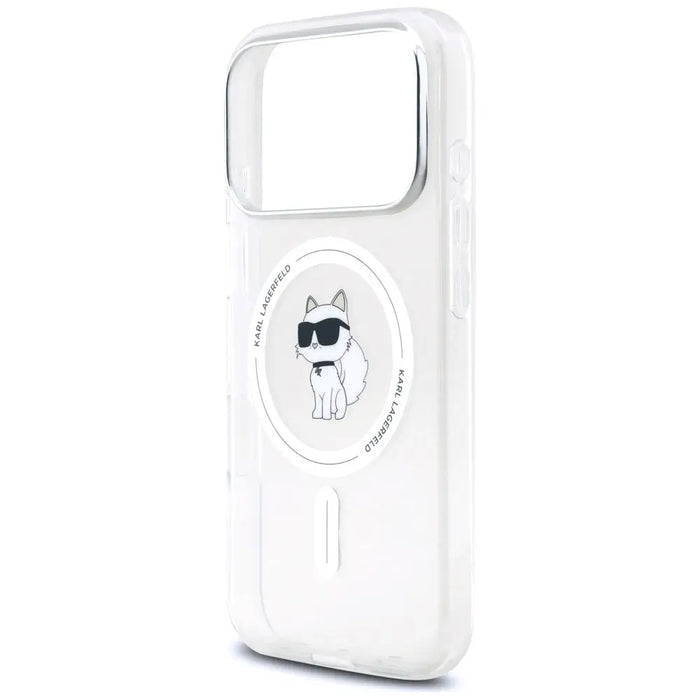 Karl Lagerfeld IML Choupette MagSafe Case for iPhone 17 Pro Max - Transparent - Cell phone cases and covers<<<HurtelXML