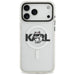 Karl Lagerfeld IML Choupette Sketch Logo MagSafe Case for iPhone 17 Pro Max - Clear - Cell phone cases