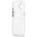 Karl Lagerfeld IML Glitter Karl & Choupette Heads Logo MagSafe iPhone 17 Case - Gray - Cell phone cases
