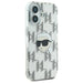 Karl Lagerfeld IML Karl Head Electroplated iPhone 16 Case - Clear - Cell phone cases and covers<<<HurtelXML