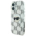 Karl Lagerfeld IML Karl Head Electroplated iPhone 16 Case - Clear - Cell phone cases and covers<<<HurtelXML