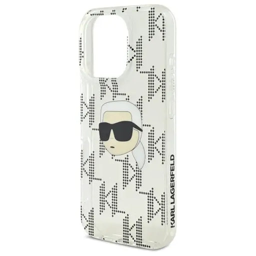 Karl Lagerfeld IML Karl Head Electroplated iPhone 16 Pro Case - Clear - Cell phone cases and covers<<<HurtelXML