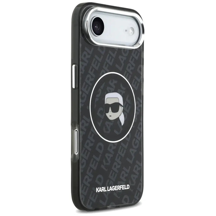 Karl Lagerfeld IML Karl Head Logo MagSafe Case for iPhone 17 Air - Black - *Kategoria tymczasowa<<<HurtelXML