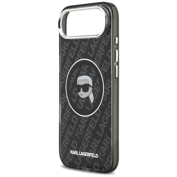 Karl Lagerfeld IML Karl Head Logo MagSafe Case for iPhone 17 Air - Black - *Kategoria tymczasowa<<<HurtelXML