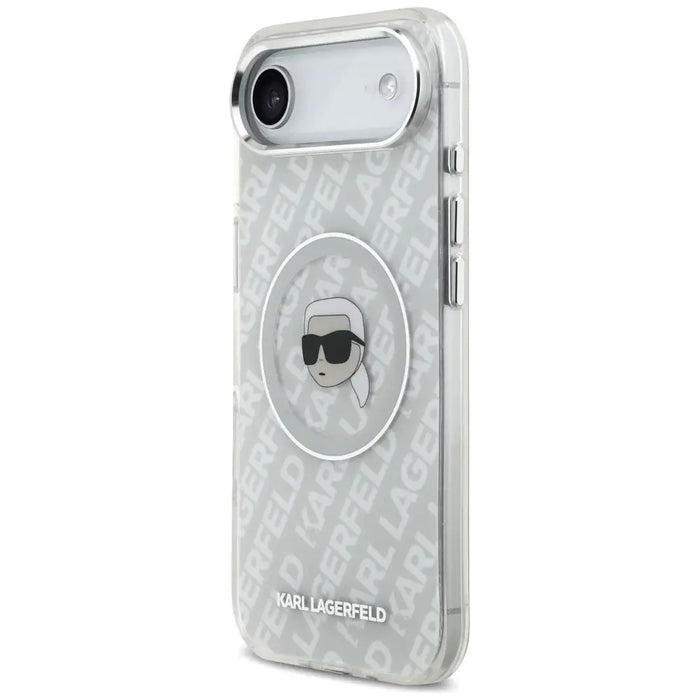 Karl Lagerfeld IML Karl Head Logo MagSafe iPhone Air Case - Gray - Cell phone cases and covers<<<HurtelXML