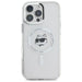 Karl Lagerfeld IML Metal Choupette Head MagSafe Case for iPhone 16 Pro Max - White - Cell phone cases