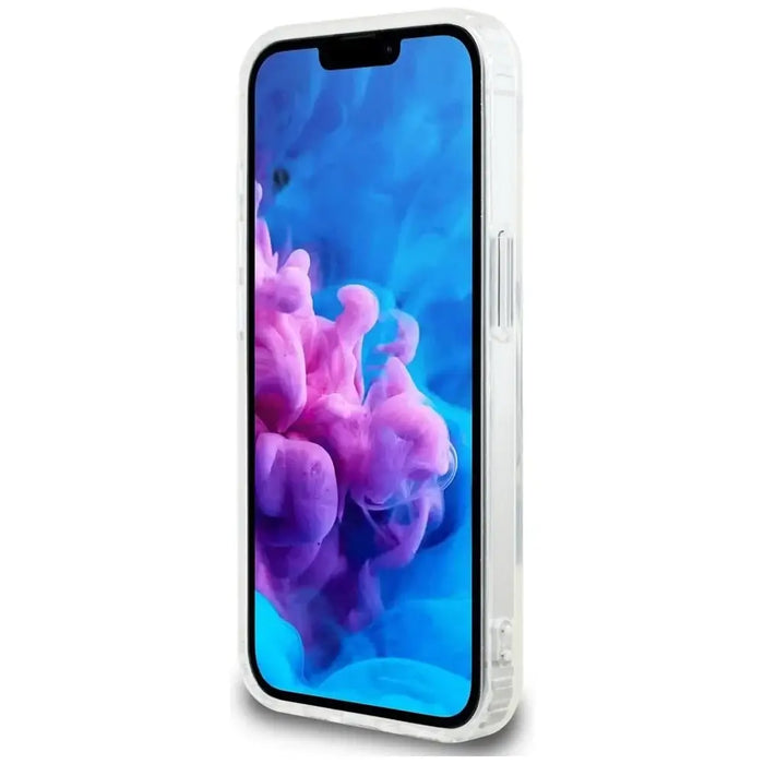 Karl Lagerfeld IML Metal Choupette Head MagSafe iPhone 16e Case - White - Cell phone cases and covers<<<HurtelXML