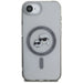 Karl Lagerfeld IML Metal Karl & Choupette Heads MagSafe iPhone 16e Case - Black - Cell phone cases