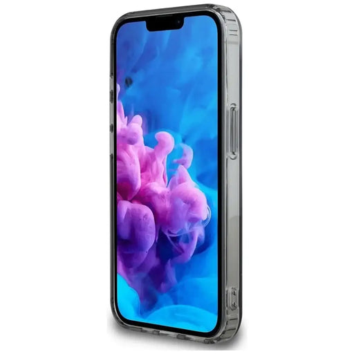 Karl Lagerfeld IML Metal Karl & Choupette Heads MagSafe iPhone 16e Case - Black - Cell phone cases