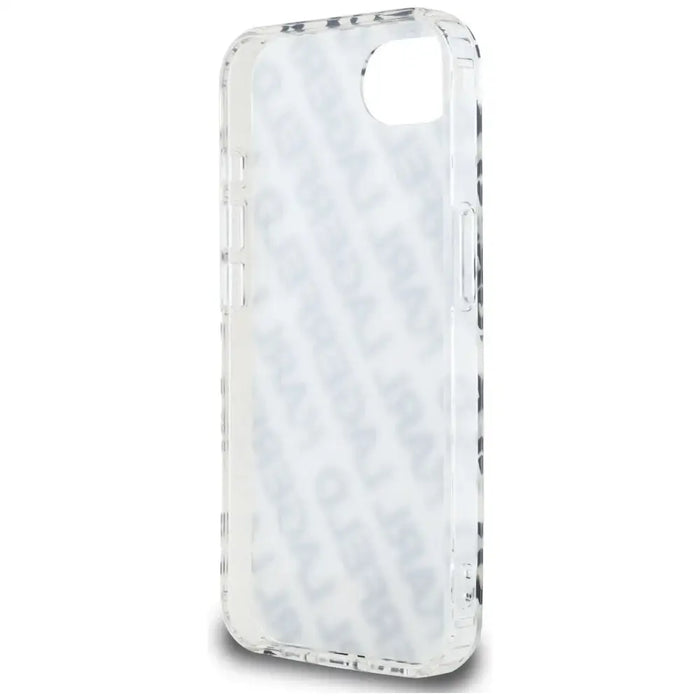 Karl Lagerfeld IML Repeat Logo iPhone 16e Case - Gold - Cell phone cases and covers<<<HurtelXML