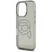 Karl Lagerfeld IML Rhinestones Karl Head Case for iPhone 16 Pro Black - Cell phone cases and covers<<<HurtelXML