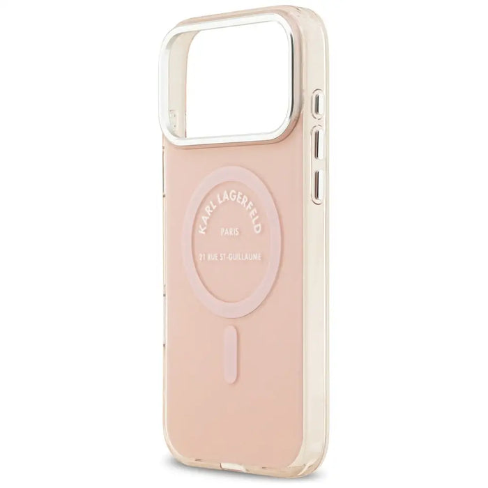 Karl Lagerfeld IML Karl RSG Logo MagSafe Case for iPhone 17 Pro Max - Pink - Cell phone cases and covers<<<HurtelXML