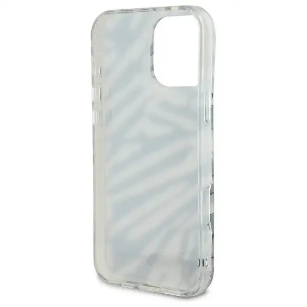 Karl Lagerfeld IML Zebra Pattern & Cord iPhone 16 Pro Max Case - Black - Cell phone cases and covers<<<HurtelXML