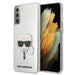 Karl Lagerfeld Karl’s Head Case for Samsung Galaxy S21+ - Transparent - Cell phone cases and covers<<<HurtelXML