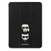 Karl Lagerfeld KLFC12OKCK iPad 12.9’’ Pro 2021 Book Cover czarny/black Saffiano Karl &Choupette - Cell phone cases