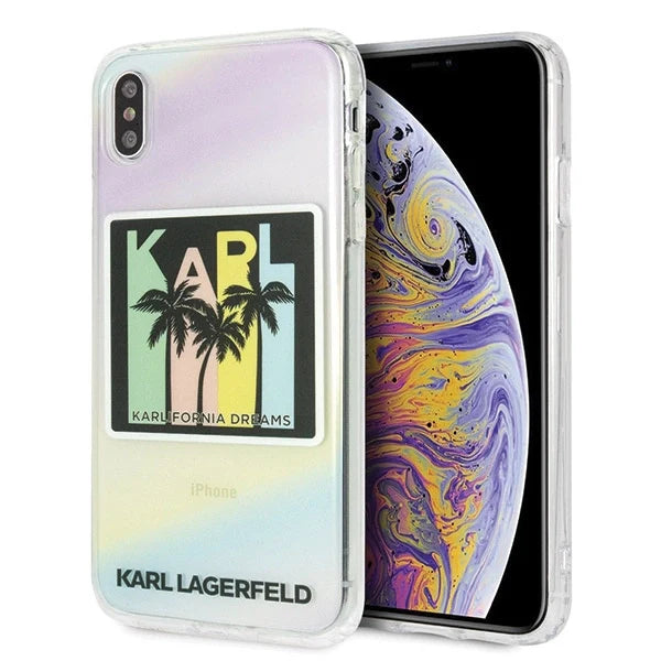 Karl Lagerfeld KLHCI65IRKD iPhone Xs Max hardcase Kalifornia Dreams - Cell phone cases and covers<<<HurtelXML