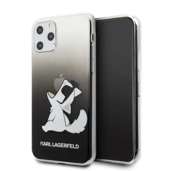 Karl Lagerfeld KLHCN58CFNRCBK iPhone 11 Pro hardcase czarny/black Choupette Fun - Cell phone cases