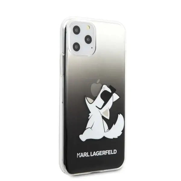 Karl Lagerfeld KLHCN58CFNRCBK iPhone 11 Pro hardcase czarny/black Choupette Fun - Cell phone cases