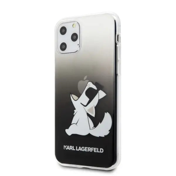 Karl Lagerfeld KLHCN58CFNRCBK iPhone 11 Pro hardcase czarny/black Choupette Fun - Cell phone cases