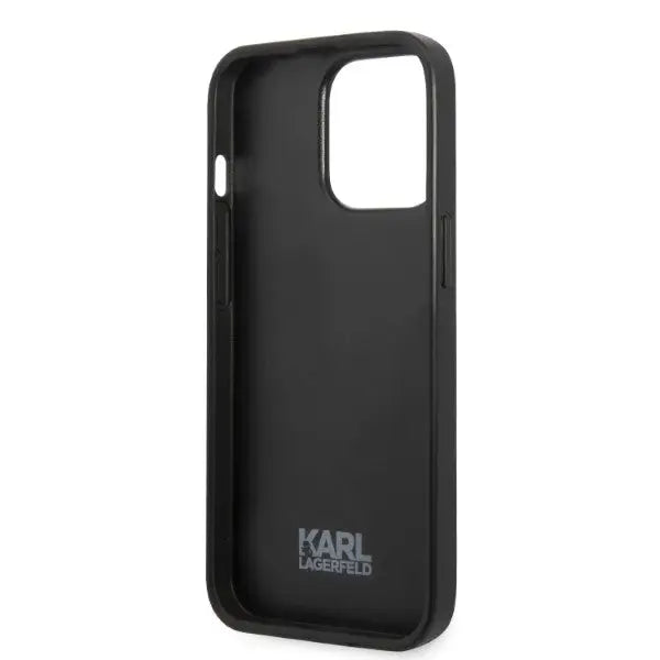 Karl Lagerfeld KLHCP13LPMNIKPI iPhone 13 Pro / 13 6.1’’ hardcase red/red Monogram Ikonik Patch - Cell phone cases