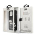 Karl Lagerfeld KLHCP13LSSKCK iPhone 13 Pro / 13 6.1’’ hardcase black/black Silicone Karl & Choupette - Cell phone cases