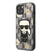 Karl Lagerfeld KLHCP13MPMNFIK1 iPhone 13 6.1’’ grey/grey Flower Ikonik Karl - Cell phone cases and covers<<<HurtelXML