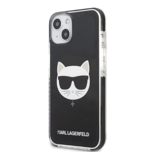 Karl Lagerfeld KLHCP13MTPECK iPhone 13 6.1’’ hardcase black/black Choupette Head - Cell phone cases