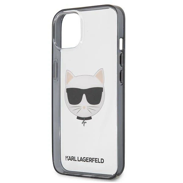 Karl Lagerfeld KLHCP13SHCHCK iPhone 13 mini 5,4’’ transparent Ikonik Choupette - Cell phone cases and covers<<<HurtelXML
