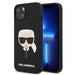 Karl Lagerfeld KLHCP13SSLKHBK iPhone 13 mini 5,4’’ czarny/black hardcase Silicone Karl’s Head - Cell phone cases