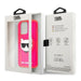 Karl Lagerfeld KLHCP13XCHTRP iPhone 13 Pro Max 6.7’’ pink/pink hardcase Glitter Choupette Fluo - Cell phone cases
