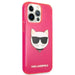 Karl Lagerfeld KLHCP13XCHTRP iPhone 13 Pro Max 6.7’’ pink/pink hardcase Glitter Choupette Fluo - Cell phone cases