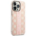 Karl Lagerfeld KLHCP14LHKLSPCP iPhone 14 Pro 6.1 ’hardcase pink / pink Mono Vertical Stripe - Cell phone cases