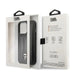 Karl Lagerfeld KLHCP14LPSQPK iPhone 14 Pro 6,1’’ hardcase czarny/black Puffy Ikonik Pin - Cell phone cases