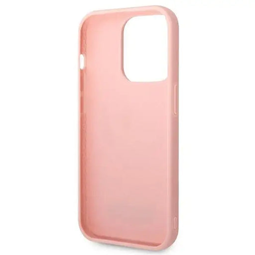 Karl Lagerfeld KLHCP14LRUPKLPP iPhone 14 Pro 6,1’’ hardcase różowy/pink 3D Monogram - Cell phone cases