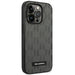 Karl Lagerfeld KLHCP14LSAKLHPG iPhone 14 Pro 6.1 ’hardcase gray / gray Saffiano Mono Metal Logo - Cell phone cases