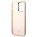 Karl Lagerfeld KLHCP14LSLCTPI iPhone 14 Pro 6.1 ’hardcase light pink / light pink Silicone Choupette Body - Cell phone