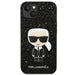 Karl Lagerfeld KLHCP14MGFKPK iPhone 14 Plus 6.7 ’hardcase black / black Glitter Flakes Ikonik - Cell phone cases