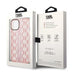 Karl Lagerfeld KLHCP14MHKLSPCP iPhone 14 Plus 6.7 ’hardcase pink / pink Mono Vertical Stripe - Cell phone cases