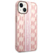 Karl Lagerfeld KLHCP14MHKLSPCP iPhone 14 Plus 6.7 ’hardcase pink / pink Mono Vertical Stripe - Cell phone cases