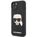 Karl Lagerfeld KLHCP14MKH3DBK iPhone 14 Plus 6.7 ’black / black hardcase 3D Rubber Karl’s Head - Cell phone cases