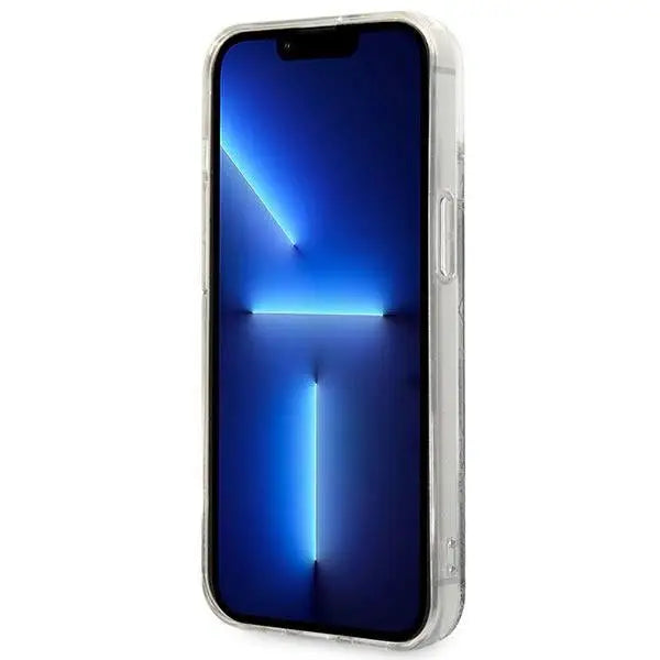 Karl Lagerfeld KLHCP14MLMNMK iPhone 14 Plus 6.7 ’hardcase black / black Liquid Glitter Monogram - Cell phone cases