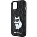 Karl Lagerfeld KLHCP14MSAKHPCK iPhone 14 Plus 6.7’’ black/black Saffiano Monogram Choupette - Cell phone cases