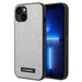Karl Lagerfeld KLHCP14SG2ELS iPhone 14 6.1 ’hardcase silver / silver Glitter Plaque Logo - Cell phone cases