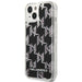 Karl Lagerfeld KLHCP14SLMNMK iPhone 14 6.1 ’hardcase black / black Liquid Glitter Monogram - Cell phone cases