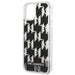 Karl Lagerfeld KLHCP14SLMNMK iPhone 14 6.1 ’hardcase black / black Liquid Glitter Monogram - Cell phone cases