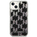 Karl Lagerfeld KLHCP14SLMNMK iPhone 14 6.1 ’hardcase black / black Liquid Glitter Monogram - Cell phone cases