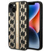 Karl Lagerfeld KLHCP14SPGKLSKW iPhone 14 6.1 ’hardcase brown / brown Monogram Stripe - Cell phone cases